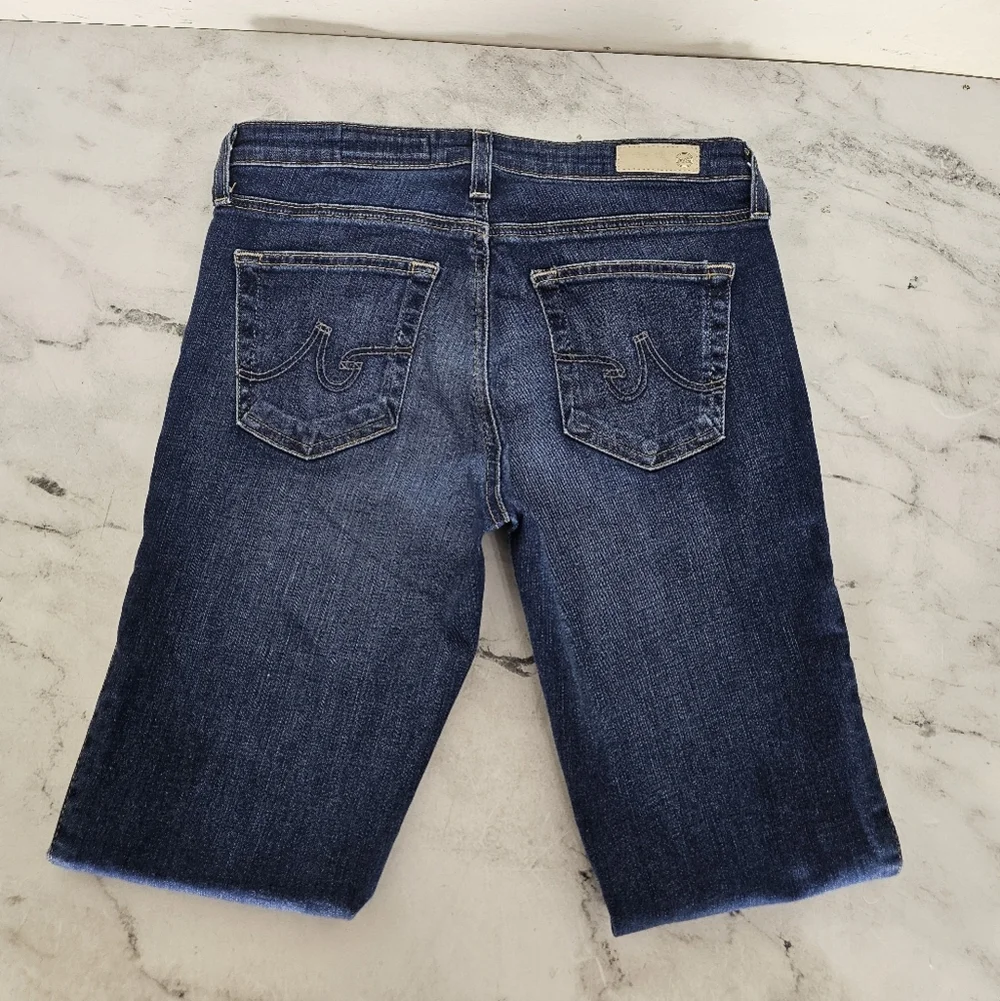 Ag Adriano Goldschmied The Legging Ankle‎ Super Skinny Blue Jeans 27 Preowned